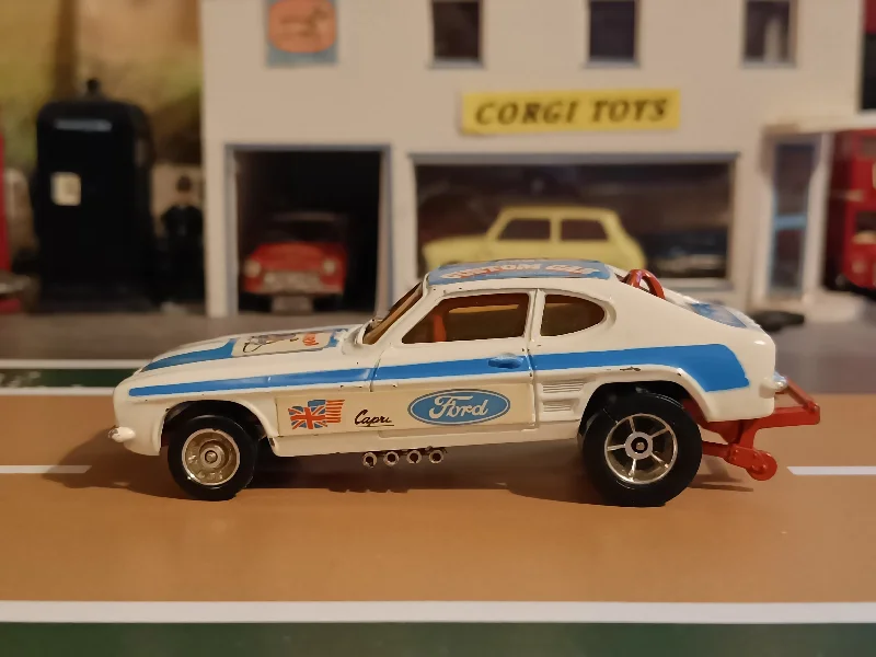 Remote - Controlled High - Speed Off - Road Buggy with All - Terrain Tires and Suspension163 Ford Capri Santa Pod Gloworm