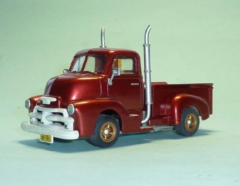 Precision - Cut Solid Wood Train Models Toys for Railway Fans1954 Chevrolet COE Pickup (TRU-402) Precision - Cut Solid Wood Train Models Toys for Railway Fans1954 Chevrolet COE Pickup (TRU-402)