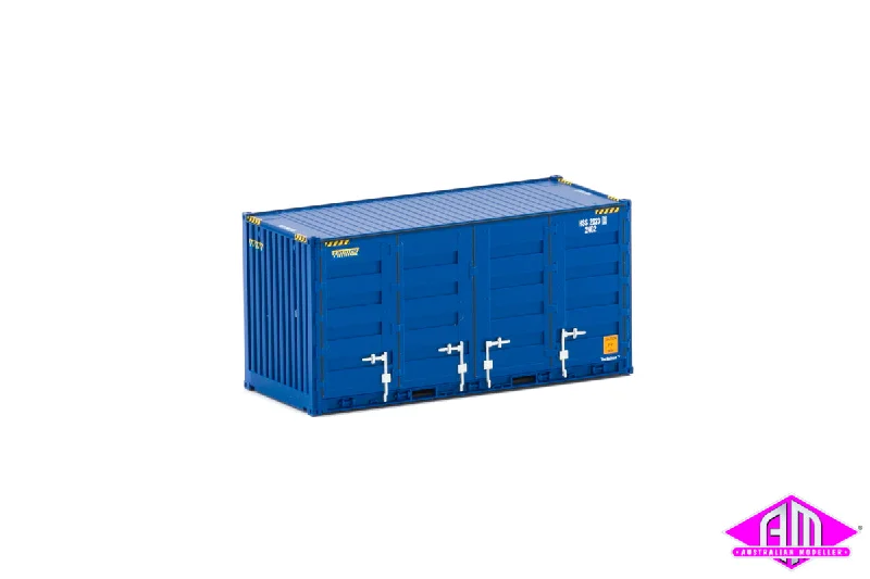 20' Side Door Container Patrick Blue Twin Pack CON-118