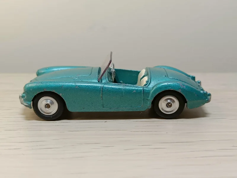 Radio - Controlled Drift Car with Adjustable Suspension and High - Grip Tires302 MGA in metallic blue-green with shaped wheels