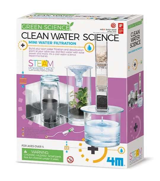 Eco - Friendly Wooden Educational Toys with a Gardening and Plant - Growing KitClean Water Science Experimental Kit Eco - Friendly Wooden Educational Toys with a Gardening and Plant - Growing KitClean Water Science Experimental Kit