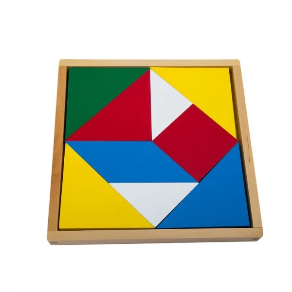 Hand - Made Wooden Educational Toys with a Space - Exploration Simulation9 Pcs Large Wooden Tangram / Puzzle