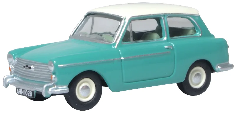 Battery - Operated Toddler Ride - On Electric Car in Pink with Music and LightsModel of the Austin A40 MkII Fern Green/Snowberry White by Oxford at 1:76 scale.