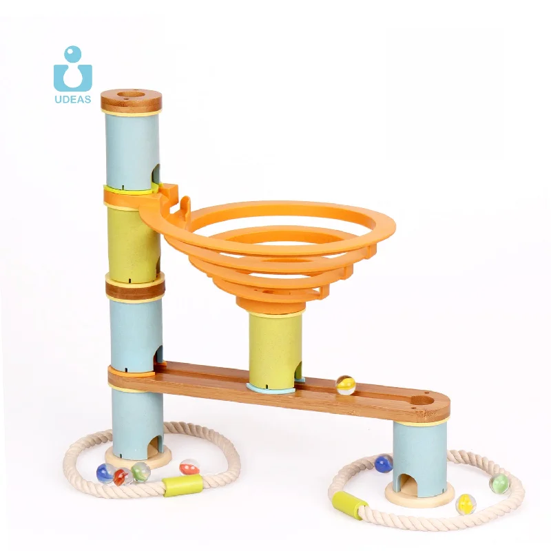 Sustainable Wooden Educational Toys with a Storytelling and Role - Playing SetBamboo Build and Run - Mini Spiral Set Sustainable Wooden Educational Toys with a Storytelling and Role - Playing SetBamboo Build and Run - Mini Spiral Set