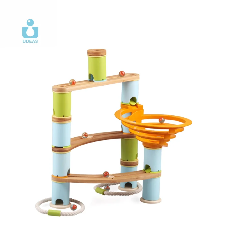 Natural Wood Educational Toys with a Construction and Engineering Play SetBamboo Build and Run- STEAM Mega Educational Set Natural Wood Educational Toys with a Construction and Engineering Play SetBamboo Build and Run- STEAM Mega Educational Set