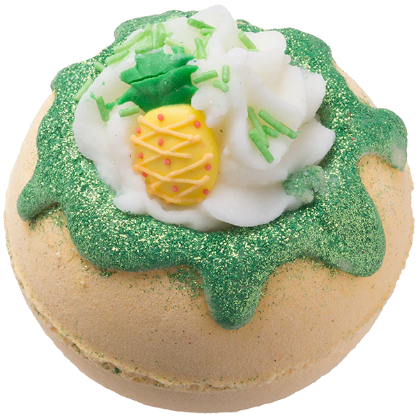 Eco - Friendly Wooden Educational Toys with a Gardening and Plant - Growing KitBath Bomb fineapple