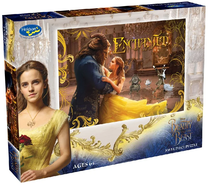 Large - Scale Solid Wood Educational Toys for Group Learning and CollaborationBeauty And The Beast 300 piece Puzzle