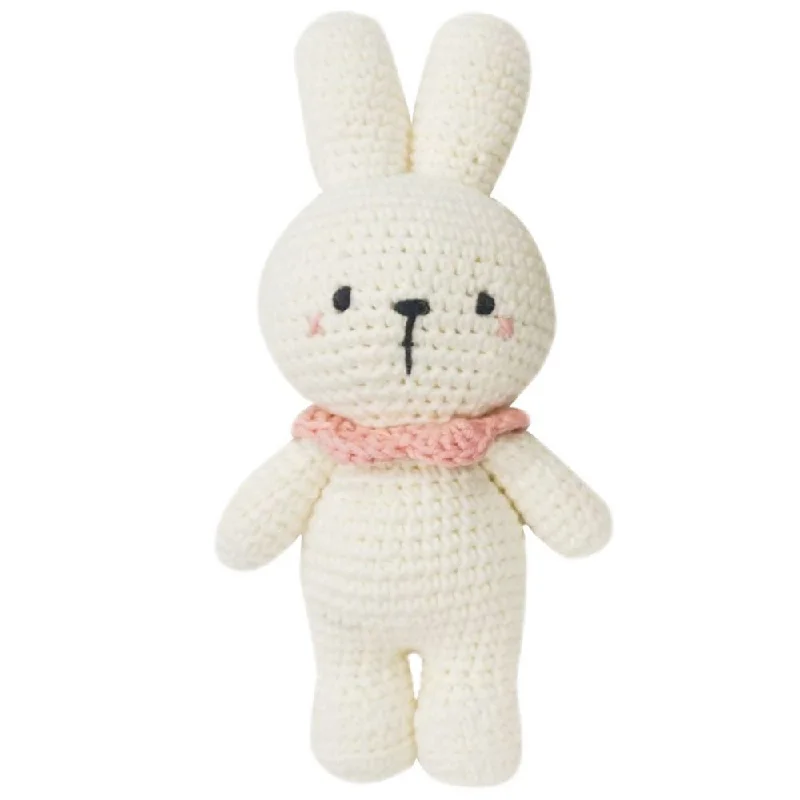 Solid Wood Educational Toys with a Math - Problem - Solving ChallengeBobiCraft Crochet Plush - White Rabbit