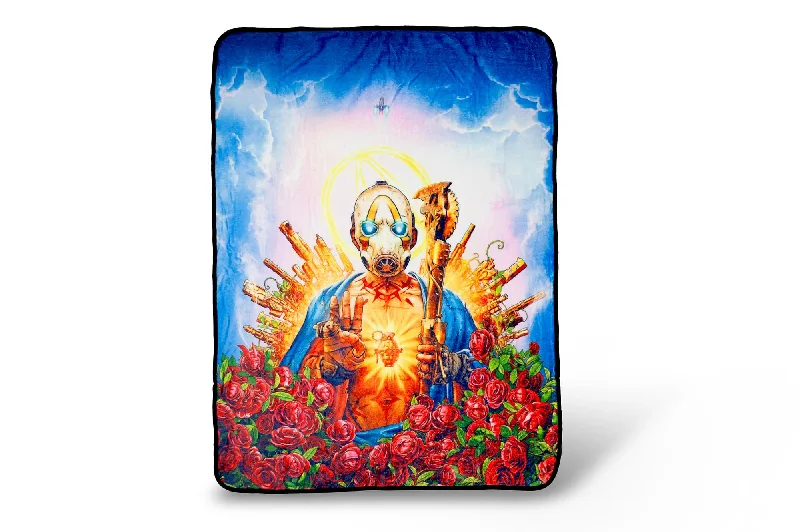 Wireless Charging Video Games Toy Controller Chargers for PC GamersBorderlands 3 Psycho Bandit Cover Art Fleece Throw Blanket | 60 x 45 Inches Wireless Charging Video Games Toy Controller Chargers for PC GamersBorderlands 3 Psycho Bandit Cover Art Fleece Throw Blanket | 60 x 45 Inches