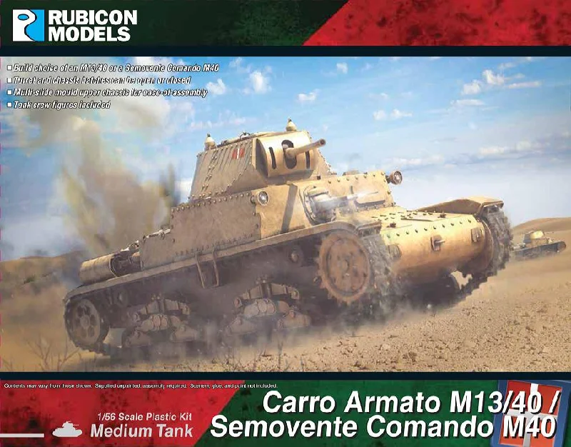 Carro Amato M13/40- 3 Piece Special