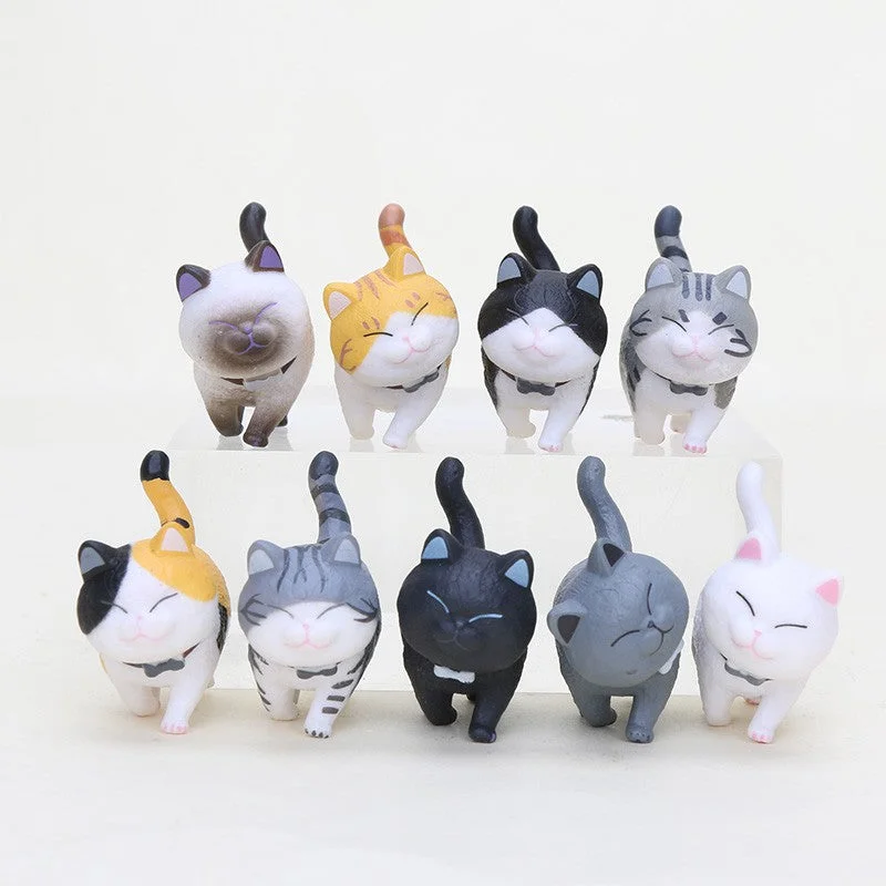 Eco - Friendly Wooden Educational Toys with a Gardening and Plant - Growing KitCartoon Cats Small Toy PVC Lovely Animal Cat for Decor Display Eco - Friendly Wooden Educational Toys with a Gardening and Plant - Growing KitCartoon Cats Small Toy PVC Lovely Animal Cat for Decor Display