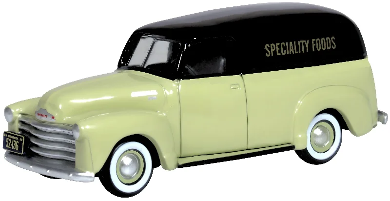 Electric Scooter for Adults with a Long - Range Battery and Foldable DesignModel of the Chevrolet Panel Van 1950 Speciality Foods by Oxford at 1:87 scale.