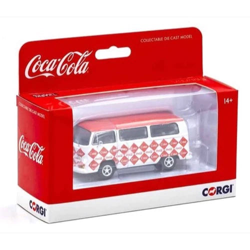 High - Quality Solid Wood Car Models Toys for Car Enthusiast ToddlersCoca Cola Vw Camper  Diamond