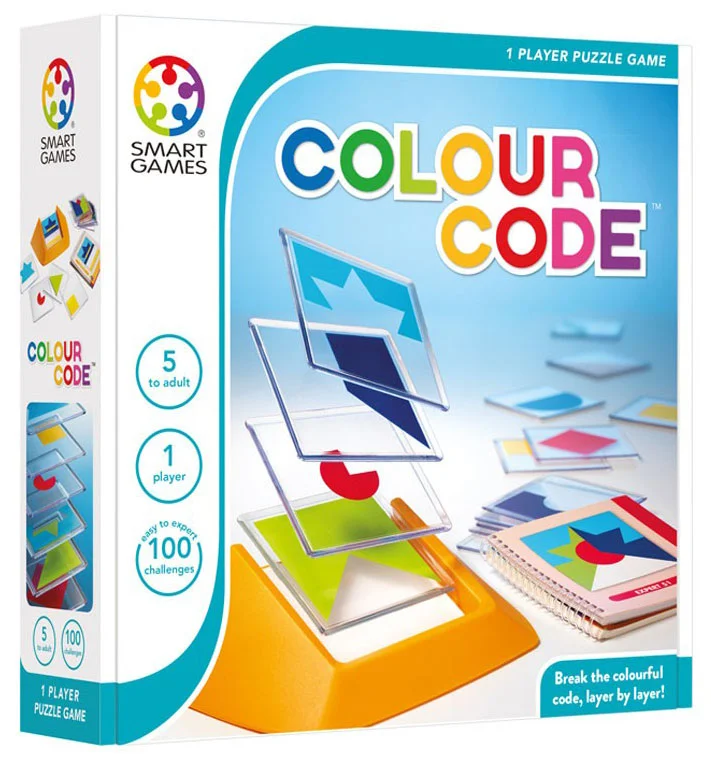 Eco - Conscious Solid Wood Educational Toys with a Social - Skills Development GameColour Code Smart Games