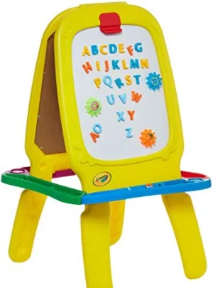 Natural Wood Early Learning Educational Toys for Toddlers' Cognitive DevelopmentCrayola - Deluxe Magnetic Double-Sided Easel