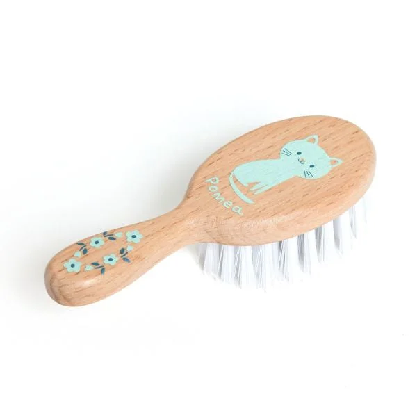 Dolls with a Weighted Body for a Soothing Effect and Comfort - Oriented AccessoriesDjeco Pomea hairbrush