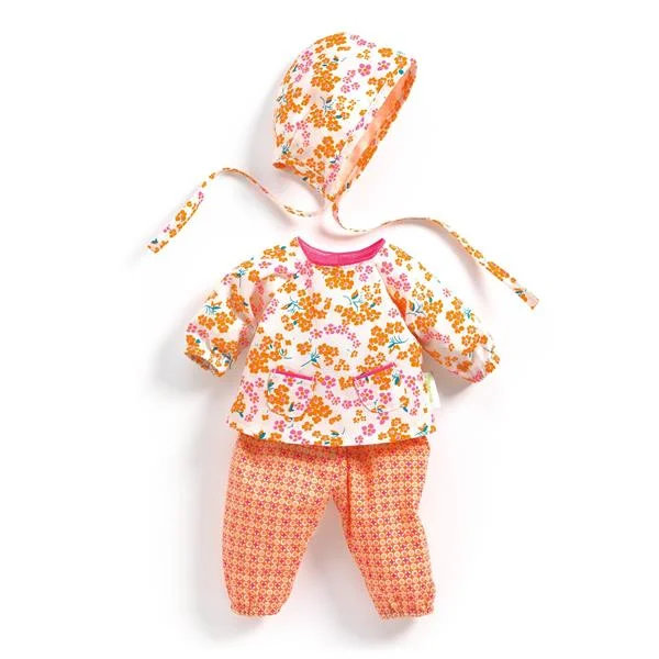 Dolls with a Solar - Powered Feature and Outdoor - Adventure AccessoriesDjeco Pomea petit pan Hanako clothing