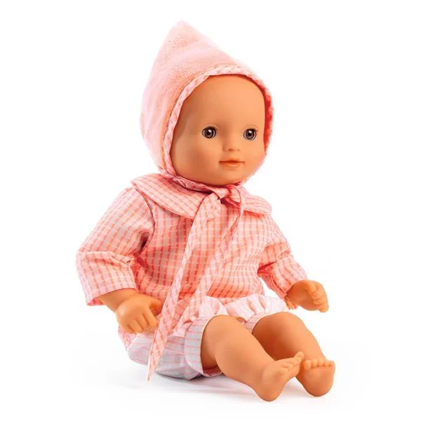 Dolls Made from Sustainable Materials with Environment - Friendly AccessoriesDjeco Pomea Rose doll