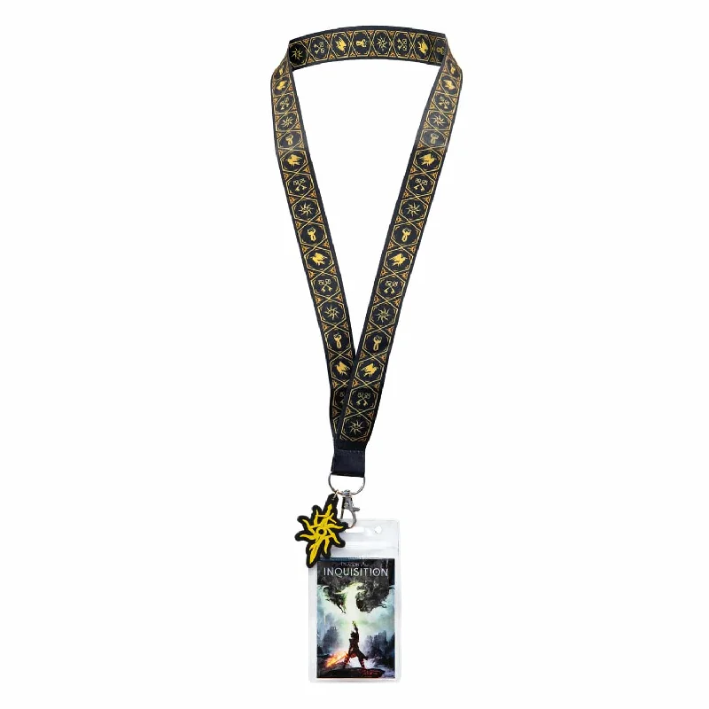 Interactive Video Games Toy Storytelling Sets Inspired by Story - Driven Indie GamesDragon Age - Inquisition Lanyard