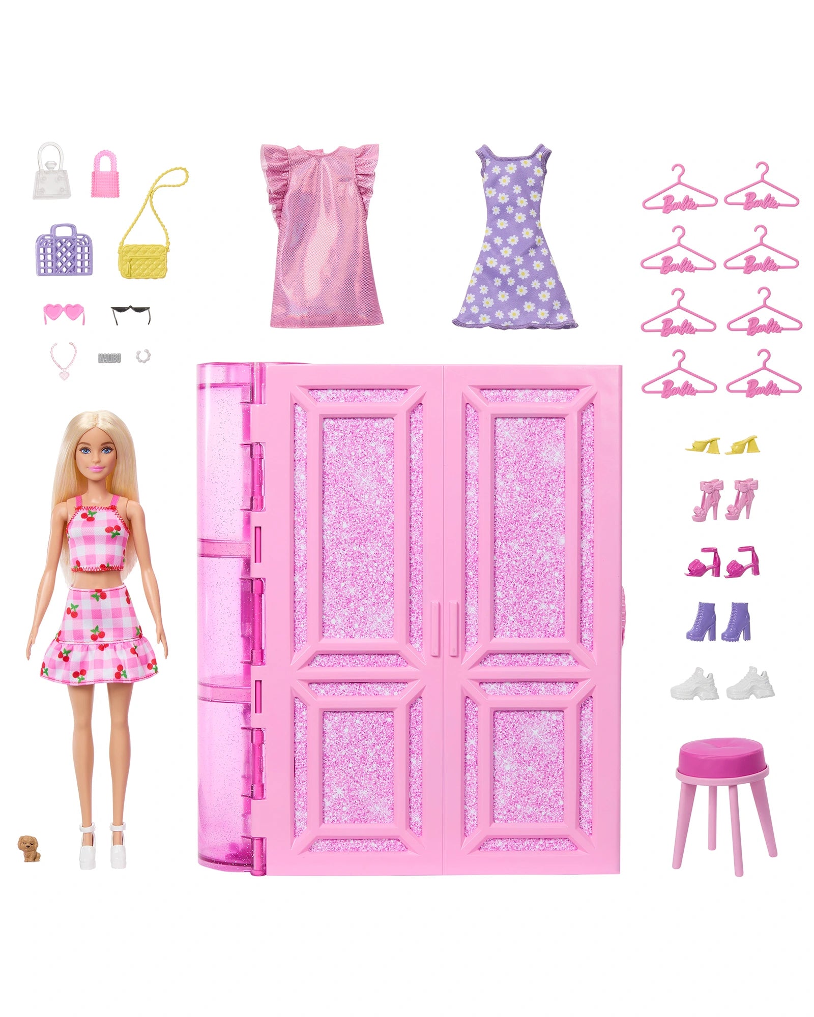 Dolls for Pet Lovers with Adorable Pet - Themed AccessoriesBarbie Dream Closet 30 With Doll