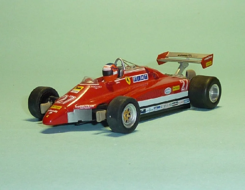 Precision - Cut Solid Wood Train Models Toys for Railway FansFerrari 126C2 1982 (GP-801) Precision - Cut Solid Wood Train Models Toys for Railway FansFerrari 126C2 1982 (GP-801)