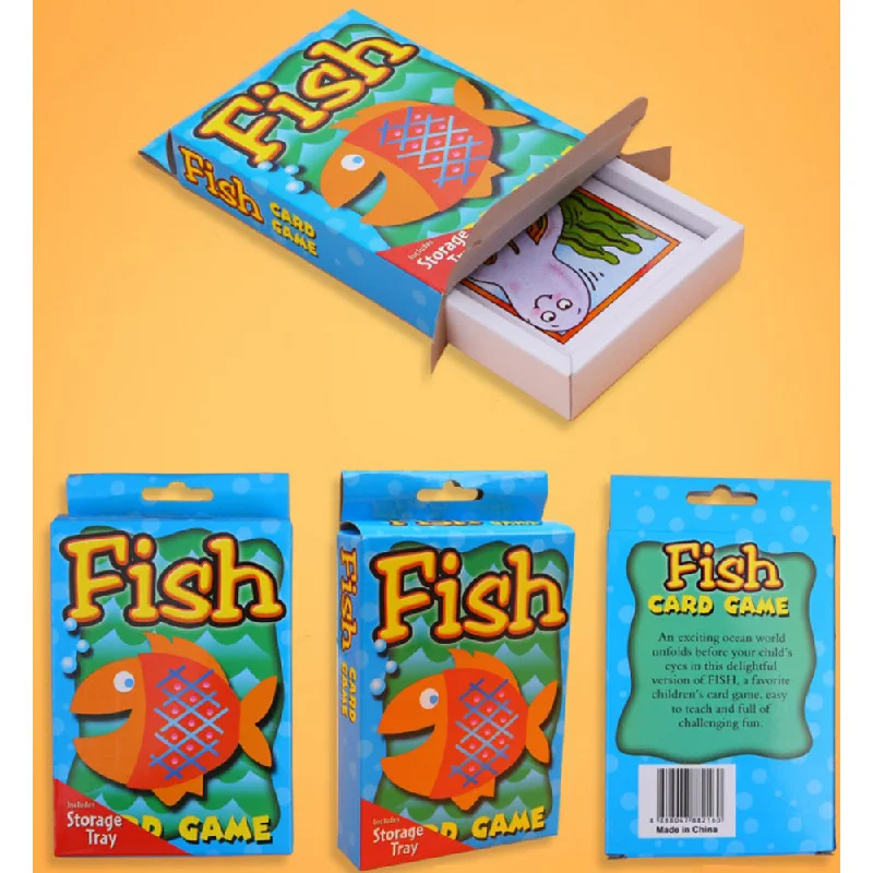 Hand - Made Wooden Educational Toys with a Space - Exploration SimulationFish Card Game Hand - Made Wooden Educational Toys with a Space - Exploration SimulationFish Card Game