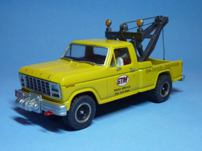 Natural Wood Castle Models Toys for Medieval - Themed PlayroomsFord F100 Recovery Truck, 1981 (TRU-114)