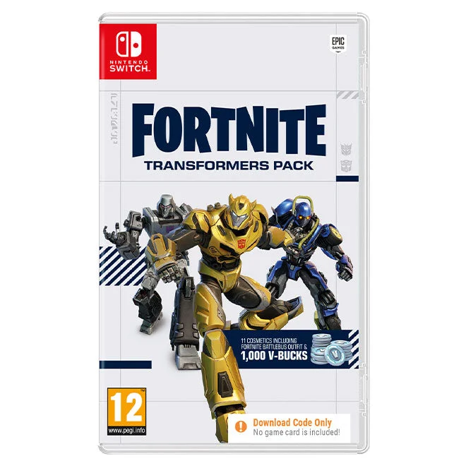 Video Games Toy Strategy Board Games Based on the Hit Sci - Fi Franchise "Star Wars"Fortnite - Transformers Pack - Nintendo Switch