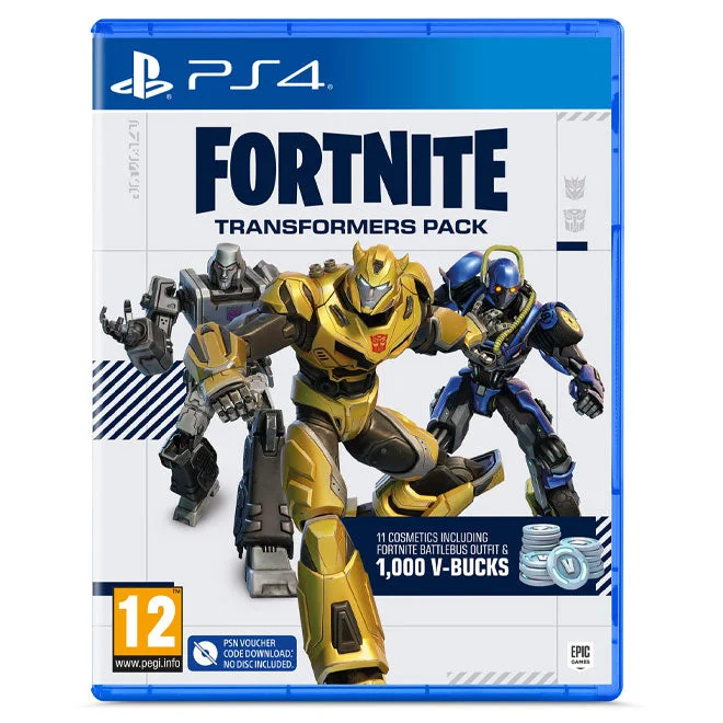 Video Games Toy Cosplay Props from the Massively Popular Fortnite Battle RoyaleFortnite - Transformers Pack - PS4