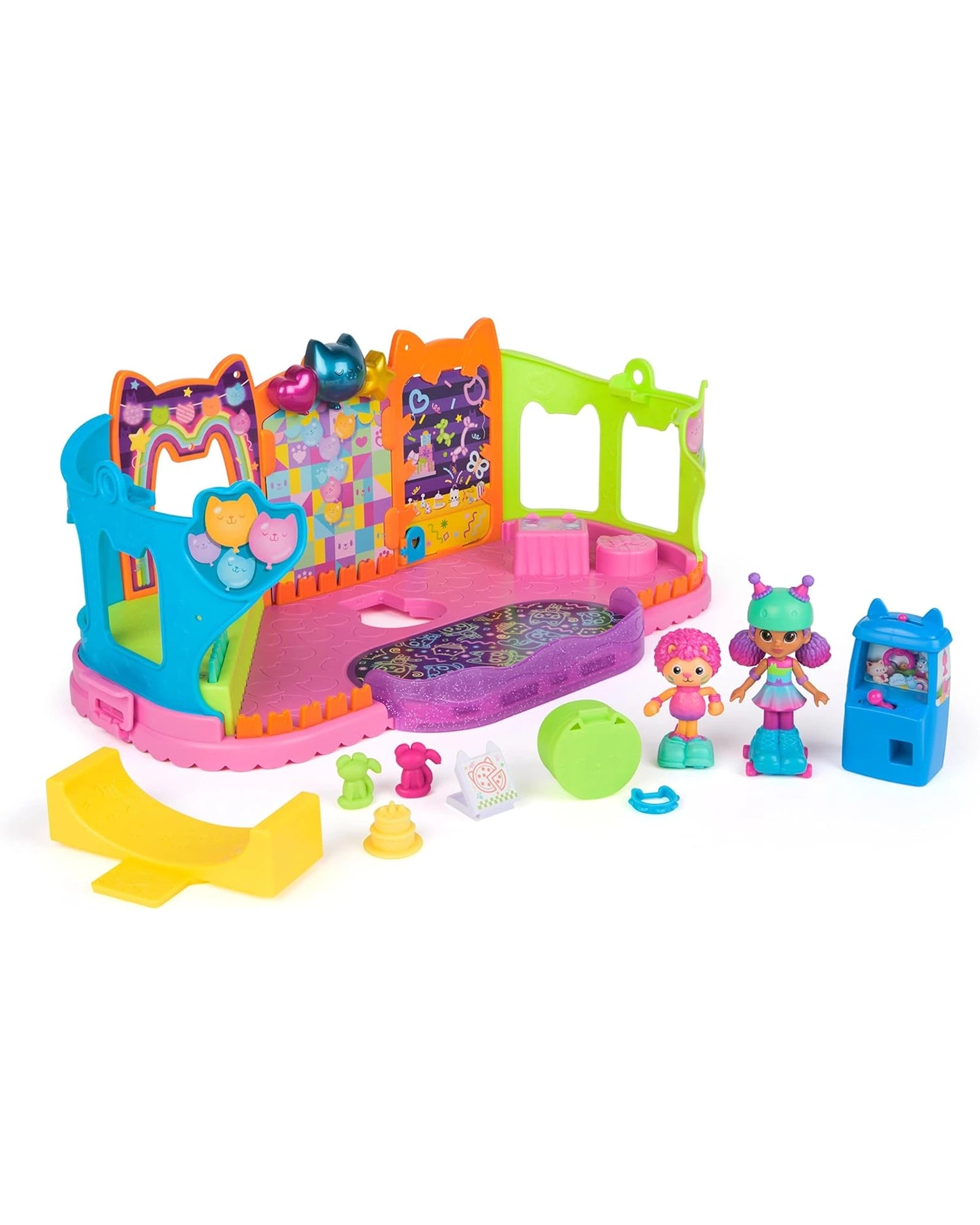Dolls for Pet Lovers with Adorable Pet - Themed AccessoriesGabbys Dollhouse Rooftop Roller Party Playset Dolls for Pet Lovers with Adorable Pet - Themed AccessoriesGabbys Dollhouse Rooftop Roller Party Playset
