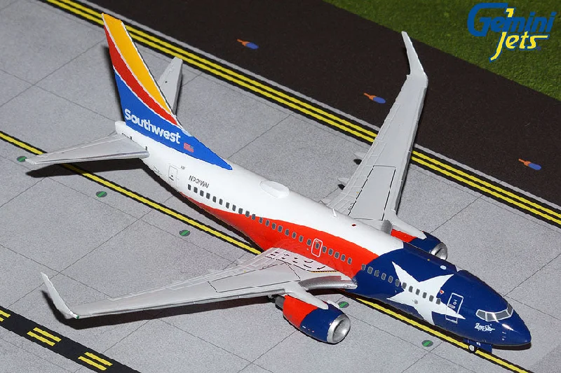 DIY Solid Wood Airplane Models Toys for Aviation Hobbyists1/200 Southwest Airlines B737700 N931WN iLone Star Onei