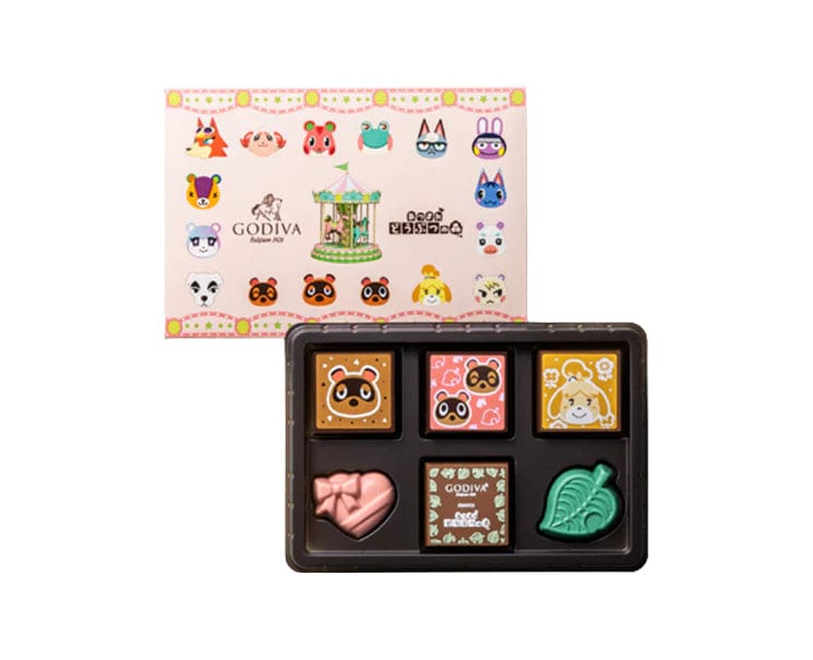 Video Games Toy Puzzle Boxes with Clues from Mysterious Escape - Room - Style GamesGodiva Animal Crossing Chocolate Box 6Pcs