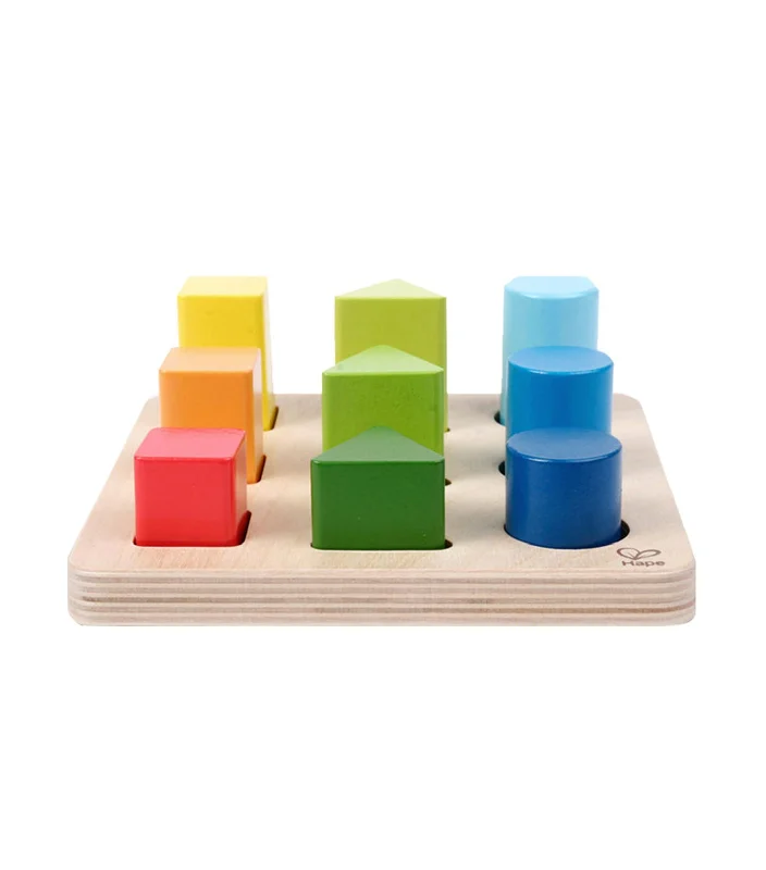 Eco - Friendly Wooden Educational Toys with a Gardening and Plant - Growing KitColor and Shape Sorter