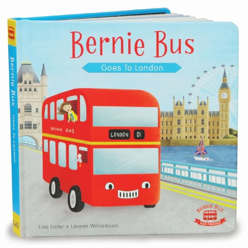 Solid Wood Educational Toys with a Science Experiment Theme for Young LearnersIndigo Jamm Bernie Bus Goes to London- Book