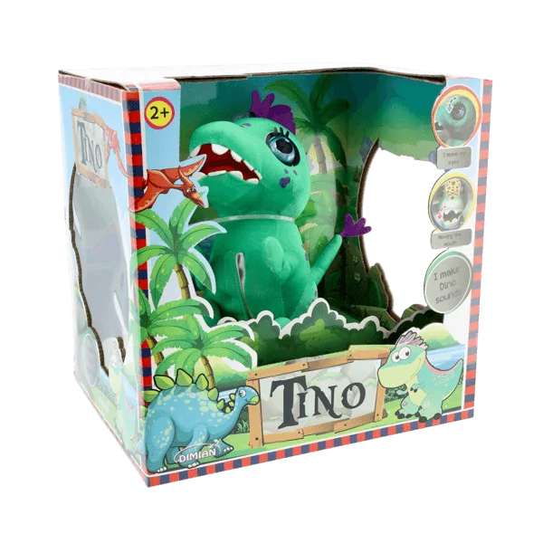 Sustainable Wooden Educational Toys with a Storytelling and Role - Playing SetInteractive Tino Dino WITH THREE FAIRY TALES IN ENGLISH VERSION Sustainable Wooden Educational Toys with a Storytelling and Role - Playing SetInteractive Tino Dino WITH THREE FAIRY TALES IN ENGLISH VERSION