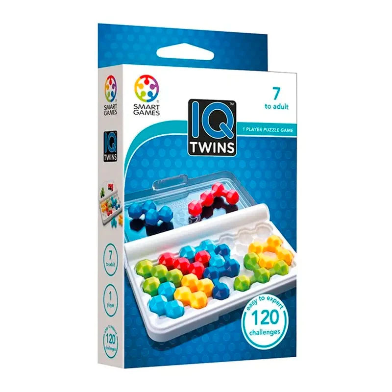 Sustainable Solid Wood Educational Toys with a Language - Learning Activity BookIQ Twins Smart Games Sustainable Solid Wood Educational Toys with a Language - Learning Activity BookIQ Twins Smart Games