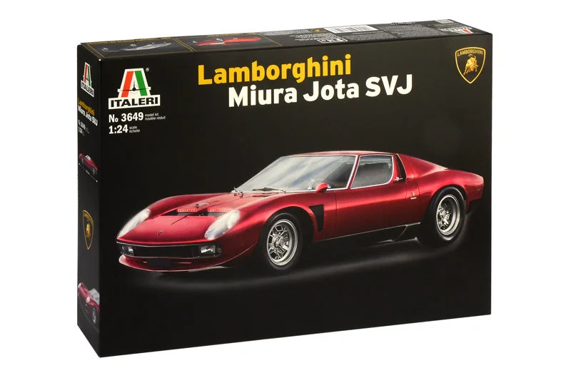 Battery - Powered Miniature Train for Indoor Home Layouts with Sound EffectsItaleri 3649 1:24 Lamborghini Miura Jota SVJ Battery - Powered Miniature Train for Indoor Home Layouts with Sound EffectsItaleri 3649 1:24 Lamborghini Miura Jota SVJ