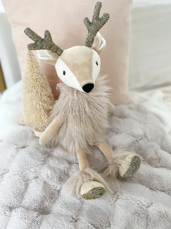 Dolls Made from Sustainable Materials with Environment - Friendly AccessoriesIvey the Reindeer Doll