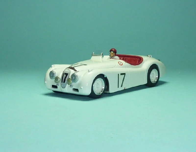 Solid Wood Dollhouse Models Toys with Detailed Interiors for Young GirlsJaguar XK120 1950 Le Mans, No. 17 (GT-267) Solid Wood Dollhouse Models Toys with Detailed Interiors for Young GirlsJaguar XK120 1950 Le Mans, No. 17 (GT-267)