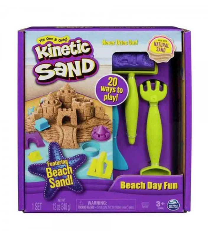 Large - Scale Solid Wood Educational Toys for Group Learning and CollaborationBeach Day Fun Set