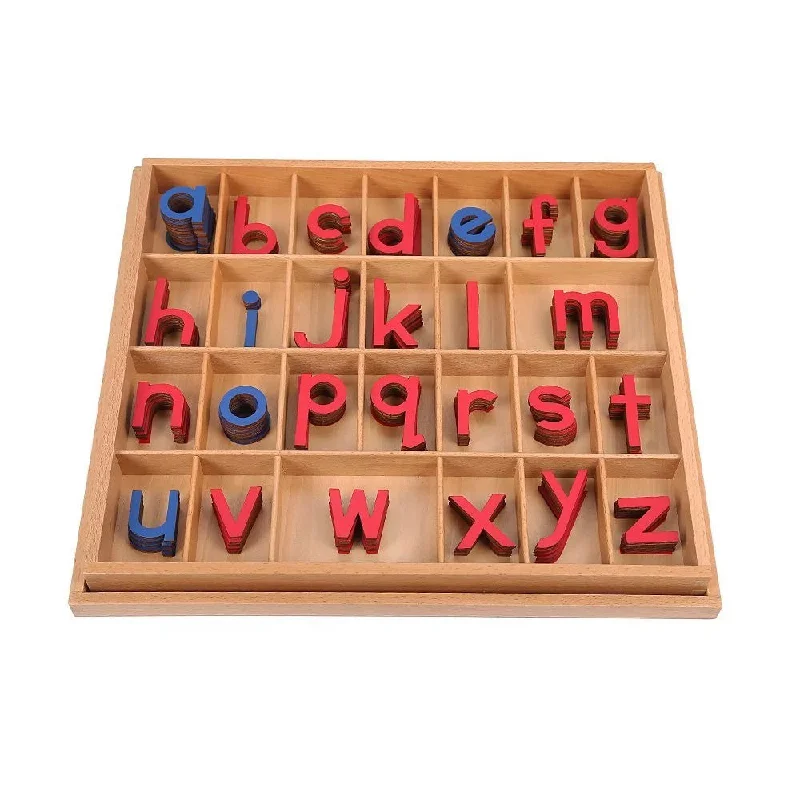 Hand - Painted Wooden Educational Toys in a Historical and Cultural ThemeLarge Moveable / Movable Alphabet (LMA) -  Wooden Smaller size