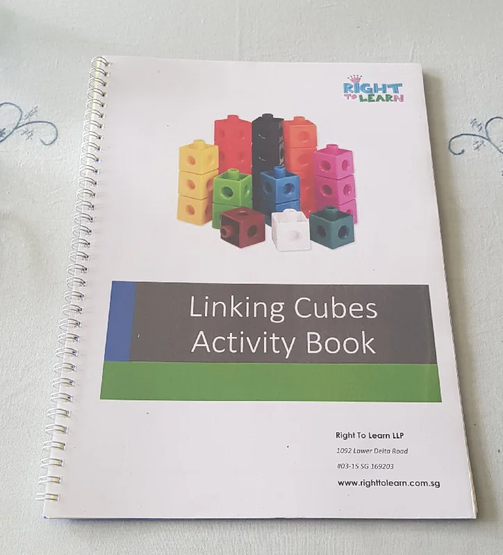 Hand - Carved Wooden Educational Toys with Alphabet - Learning BlocksManipulative Multi-Link Snap Uni-fix linking Cubes Activity Book Hand - Carved Wooden Educational Toys with Alphabet - Learning BlocksManipulative Multi-Link Snap Uni-fix linking Cubes Activity Book