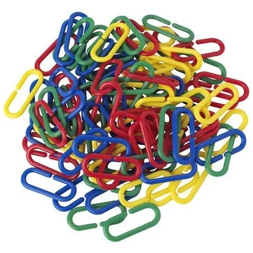 Natural Wood Early Learning Educational Toys for Toddlers' Cognitive DevelopmentManipulative - Plastic C clip Hook Link and Learn links Clips x 100 pcs - Parrot Bird Toy Cage Natural Wood Early Learning Educational Toys for Toddlers' Cognitive DevelopmentManipulative - Plastic C clip Hook Link and Learn links Clips x 100 pcs - Parrot Bird Toy Cage