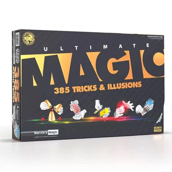 Hand - Made Wooden Educational Toys with a Space - Exploration SimulationMarvins Magic Ultimate Magic 385 Tricks & Illusions Set Hand - Made Wooden Educational Toys with a Space - Exploration SimulationMarvins Magic Ultimate Magic 385 Tricks & Illusions Set