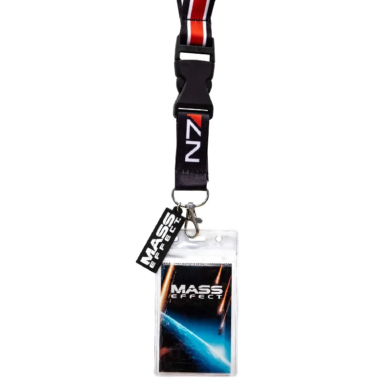 Light - Up Video Games Toy Keychains Featuring Characters from OverwatchMass Effect - N7 Lanyard