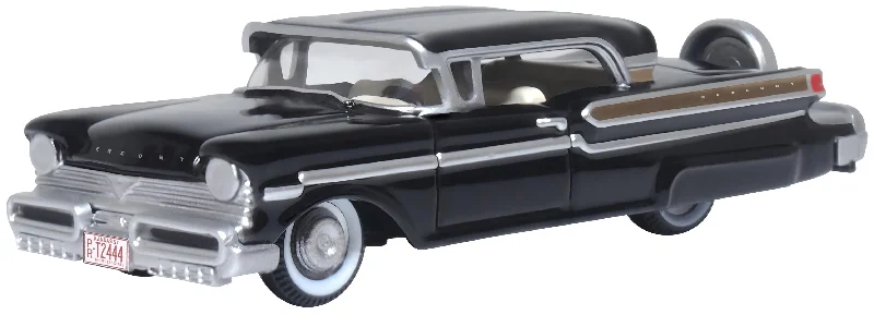 Model Kit of a 1957 Ford Thunderbird for Hobbyists to Assemble and CustomizeModel of the Mercury Montclair 1957 Tuxedo Black by Oxford at 1:87 scale 87MT57005