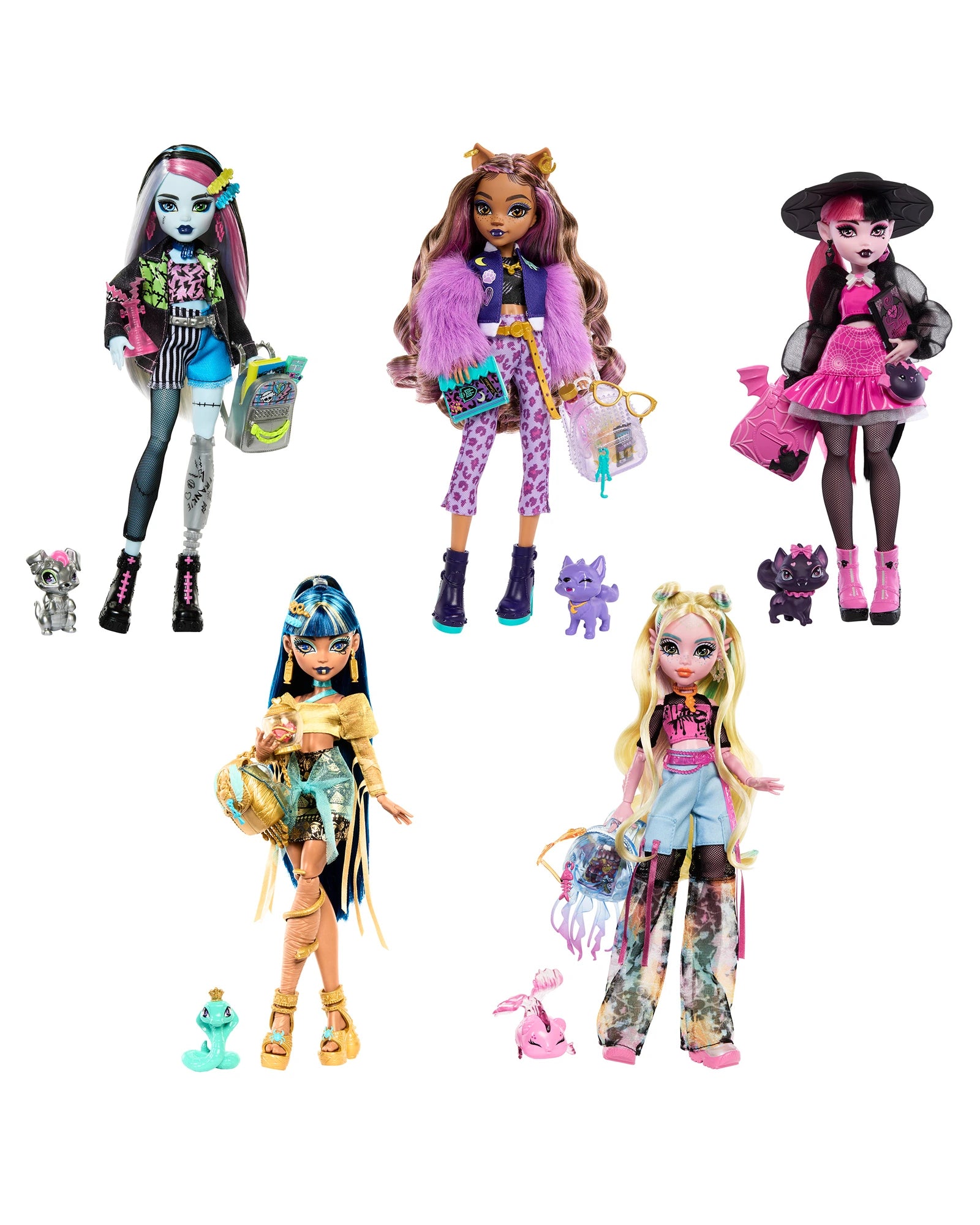 Dolls with a Braille - Embossed Nameplate and Sensory - Friendly AccessoriesMonster High Core Dolls - Assorted Dolls with a Braille - Embossed Nameplate and Sensory - Friendly AccessoriesMonster High Core Dolls - Assorted