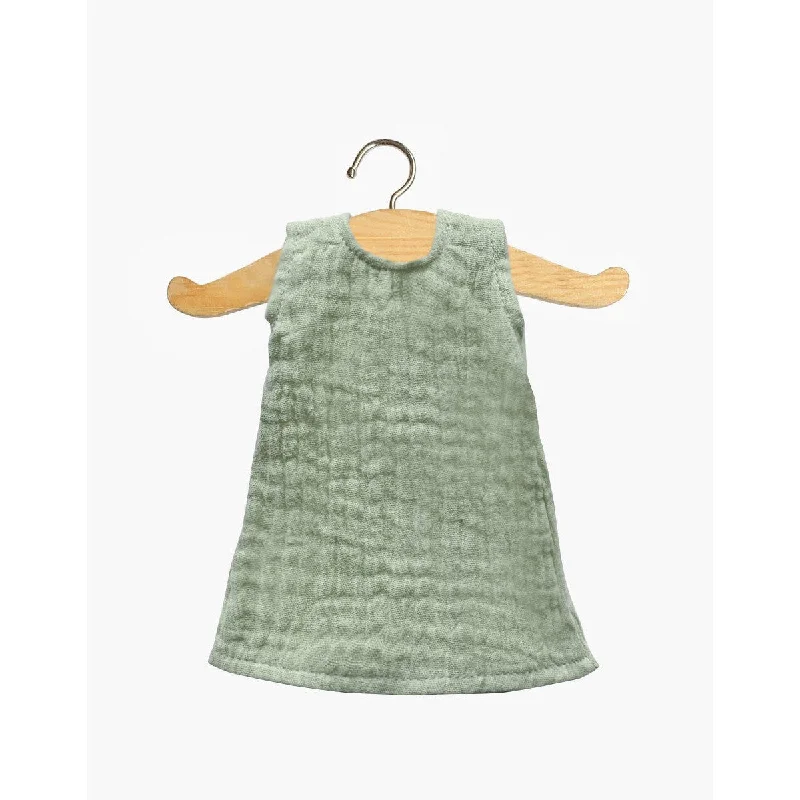 Dolls with a Scented Body and Aromatherapy - Inspired AccessoriesMinikane amigas iva dress in almond green