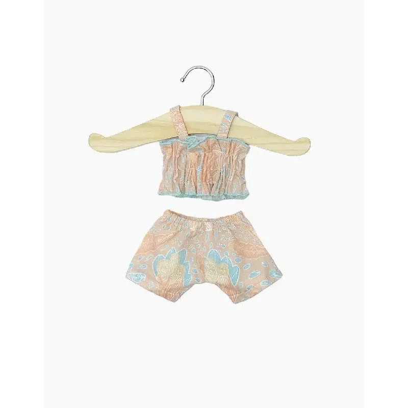 Dolls with a Solar - Powered Feature and Outdoor - Adventure AccessoriesMinikane amigas retro 2-piece swimsuit in Aquarius with pouch