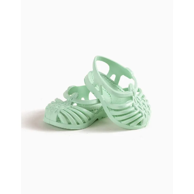 Dolls with a Solar - Powered Feature and Outdoor - Adventure AccessoriesMinikane gordis sun beach sandals soft green